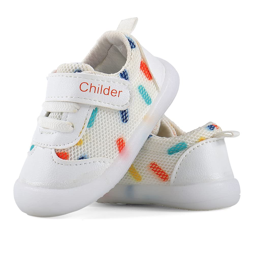 MASOCIO Chaussures Bébé Garçon Fille Premiers Pas Sneakers Plat Semelle Caoutchouc Antidérapant