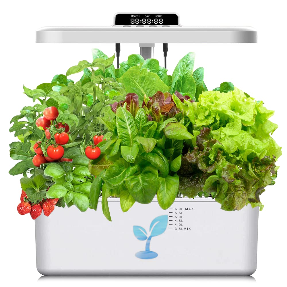 Buy Ekaidi Hydroponics Growing System 12 pods,Indoor Garden with 6L
