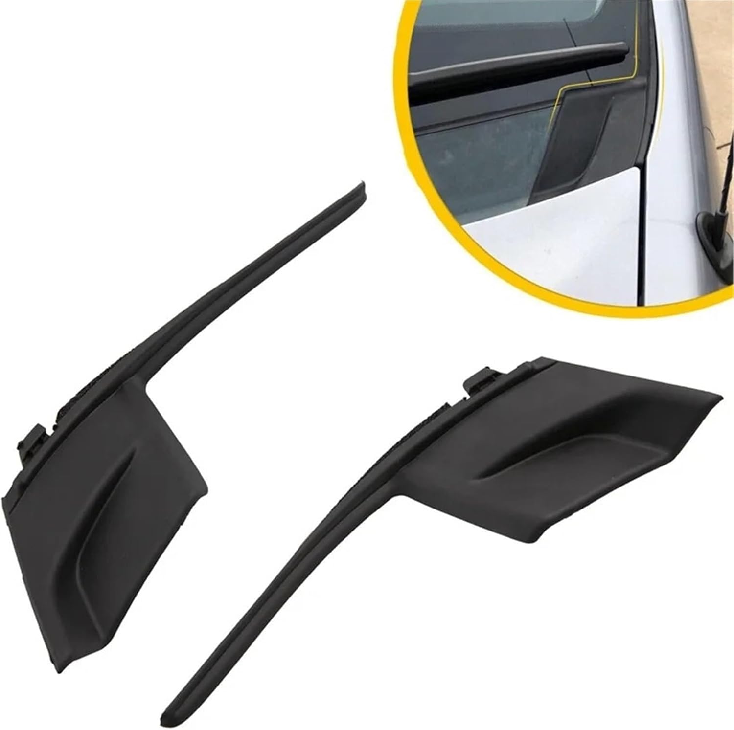 Wiper Side Cowl Cover Trim Panel for Toyota for Sienna 2011-2020 Front Windshield Wiper Side Trim Cover Water Deflector Cowl Plate 53867-08020
