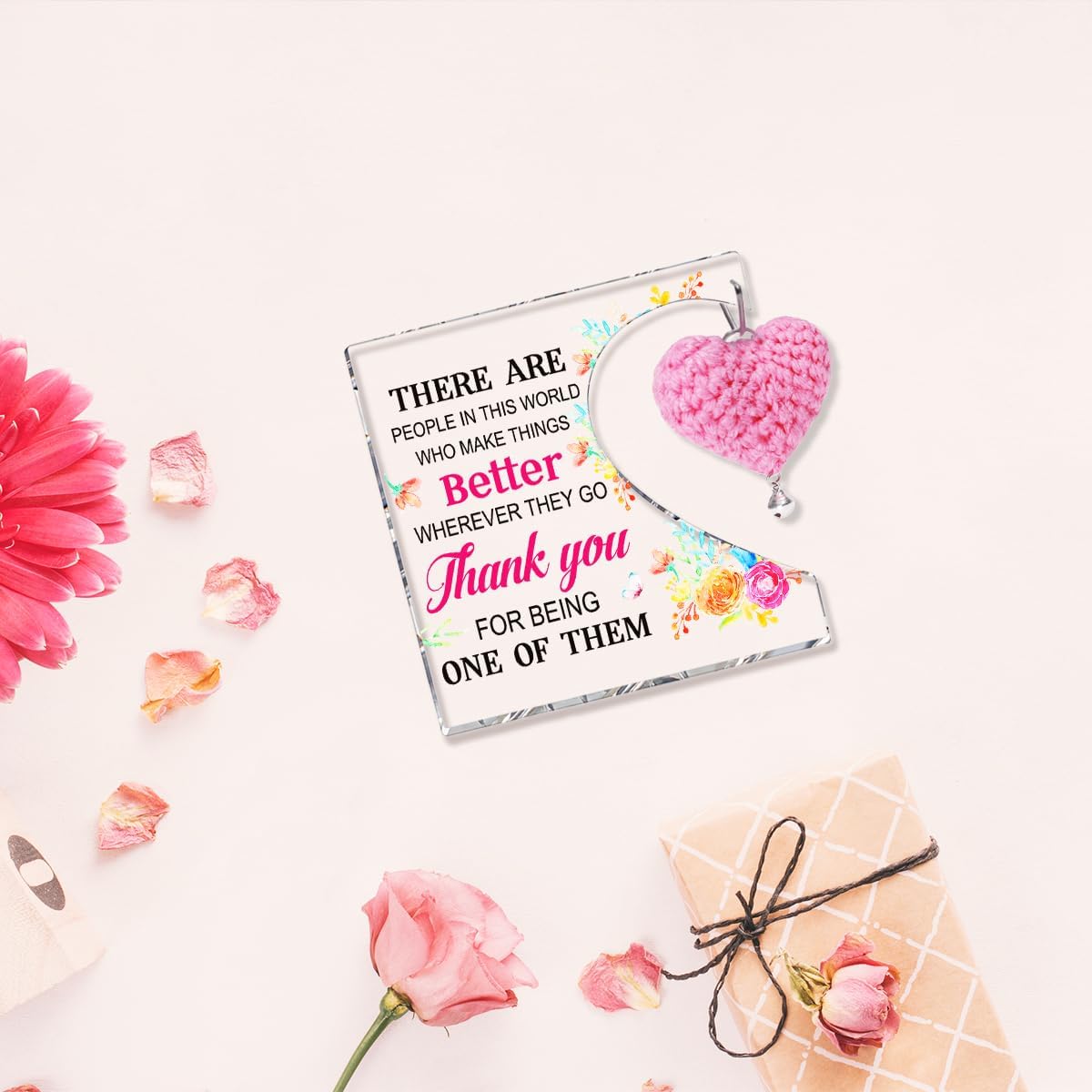 Team Gifts for Employees, Thank You Gifts For Women Coworkers, Thank You for Being One of Team Appreciatioan Acrylic Plaque Gifts For Boss Colleague - Image 6