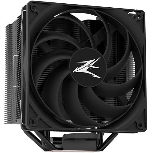 Zalman CNPS 10X Performa Black, enfriador de CPU de rendimiento extremo, compatible con LGA1700, potente ventilador anular de 5.315 in, 1500 RPM, 75