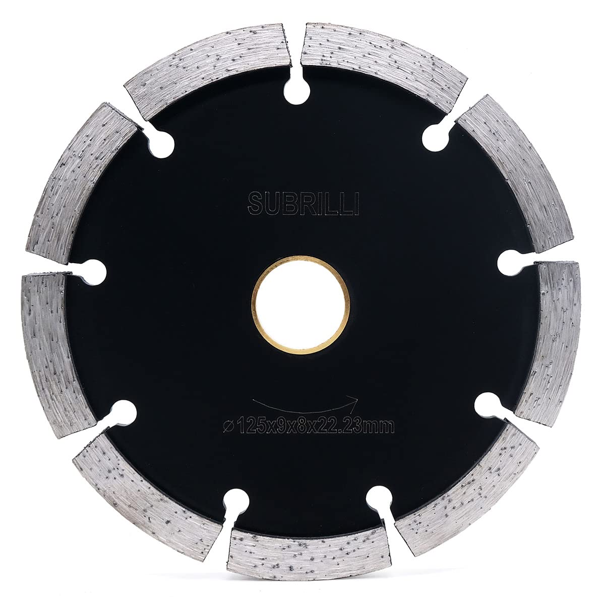 5 Inch Tuck Point Diamond Saw Blade Concrete Stone 8mm Thick Segment Cutting Disc