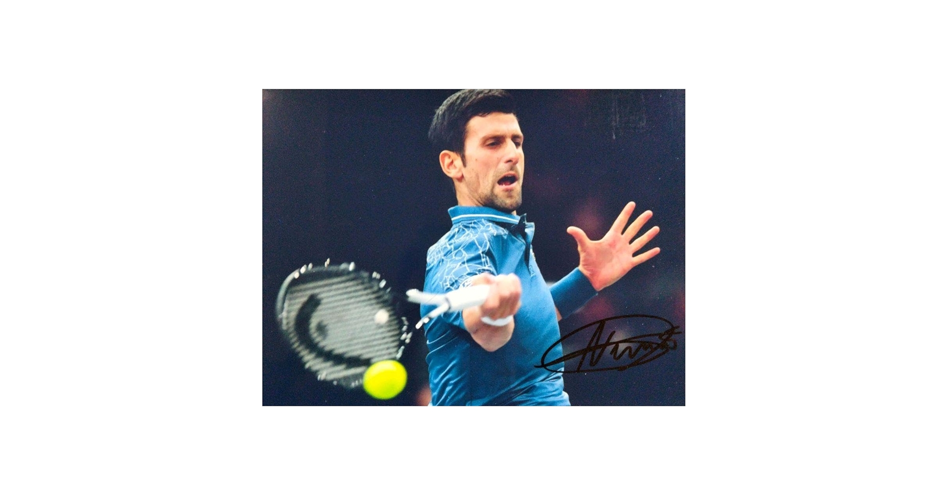 セール…ノバク・ジョコビッチ直筆サイン入り超大型写真…Novak Đoković Amazon.co.jp: ノバクジョコビッチ直筆サイン入り超大型写真