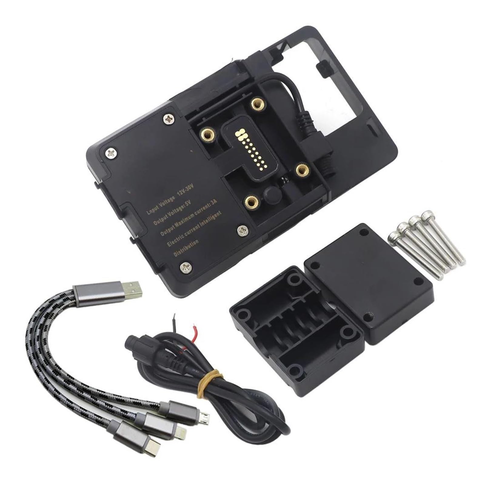Support téléphone portable NC700X plaque navigation USB NC750X - 2