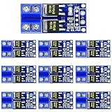 CenryKay MOSFET Switch Drive Module，10PCS DC 5V-36V 15A (Max 30A) 400W Dual High-Power 0-20KHz PWM Trigger Switch Control Board