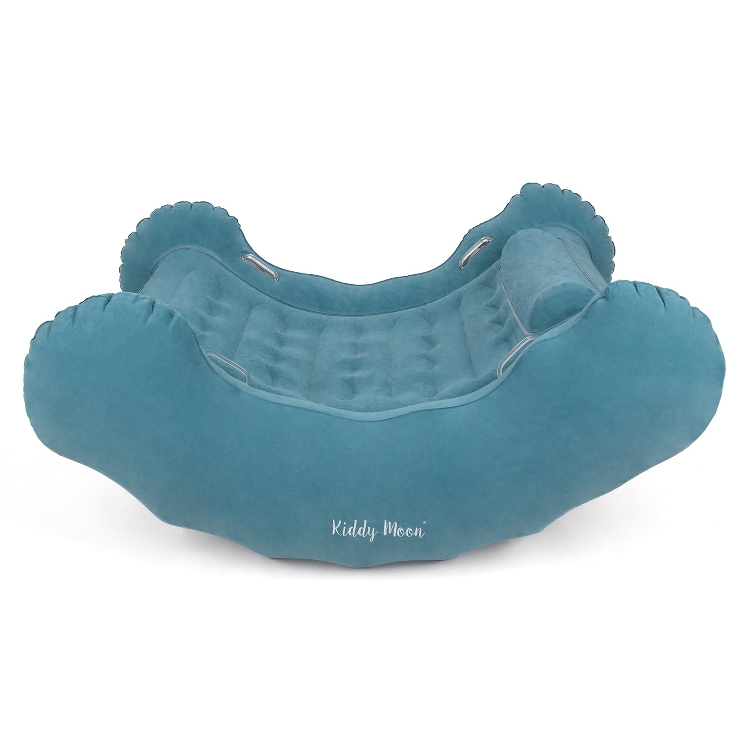 KiddyMoon Sensorischer Stuhl Rocker Für Kinder Sensorische Wippe Mit Pumpe, Hellblau,L