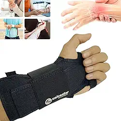 Tala Para Mão Munhequeira Punho Para Túnel Do Carpo Alívio De Dor Lesão Torção Braço