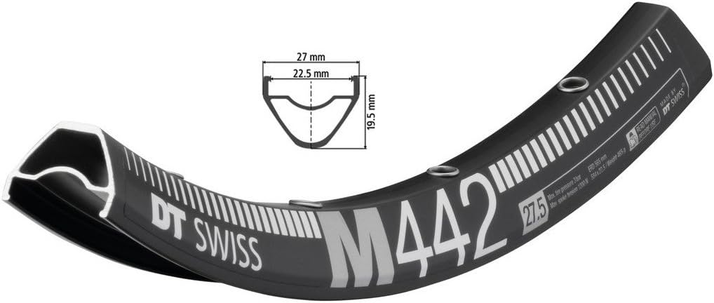 DT Swiss Unisex's RM42228BK650 Bike Parts, Standard, 28 Hole