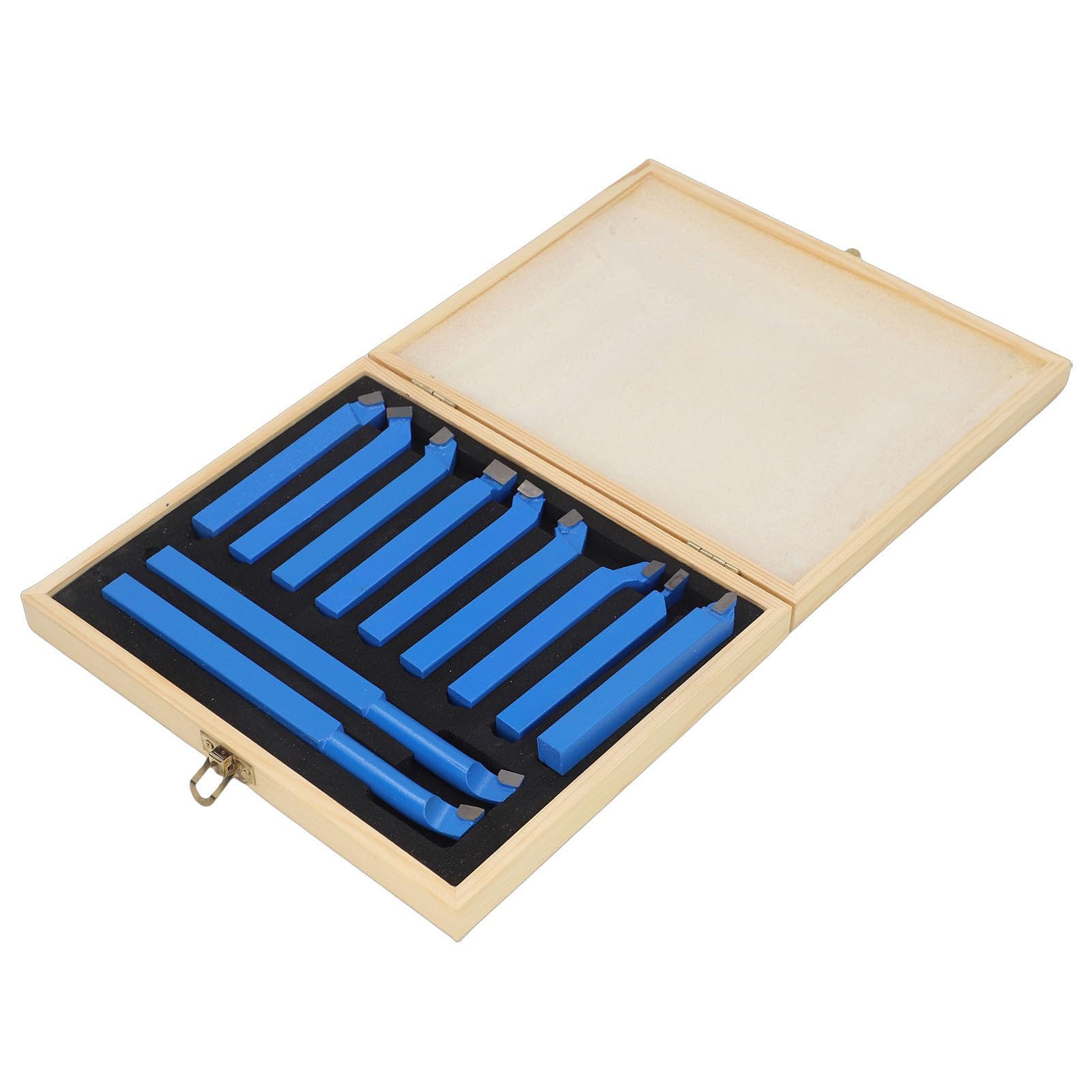 Cocoarm Juego de Herramientas de Torneado, 11 Piezas, Metal Duro, para Trabajo en Metal