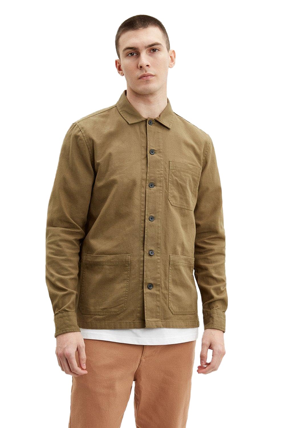 BurtonMen 3 Pocket Twill Overshirt