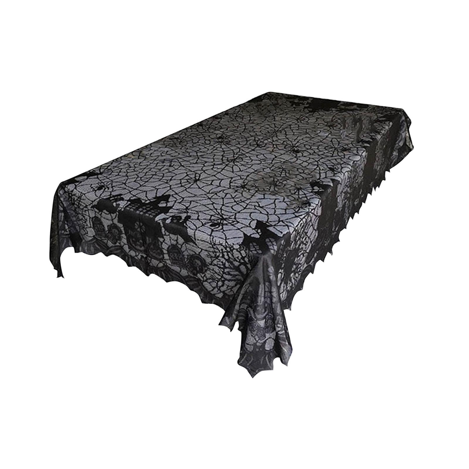 ATORSE Halloween Table Cloth Lace Table Cover for Kitchen Scary Movie Night Bedroom Castle 135x175cm|Home & Garden|Greeting Cards & Party Supply|Party Supplies|Party Decorations-picture-23