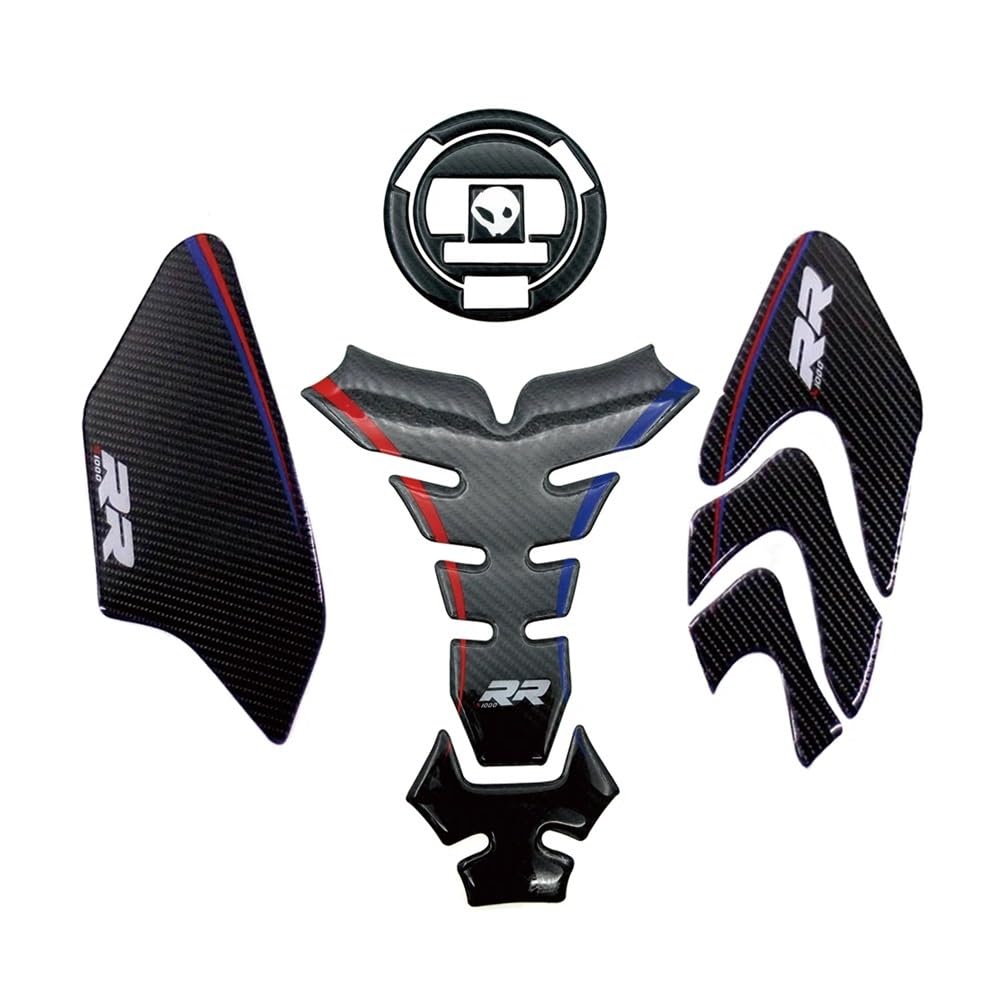 Motorcycle Fuel Tank Sticker for S1000RR S1000 RR HP4 S 1000RR Motorcycle Fuel Tank Cap Decals Tank Pad Traction Protection Stickers