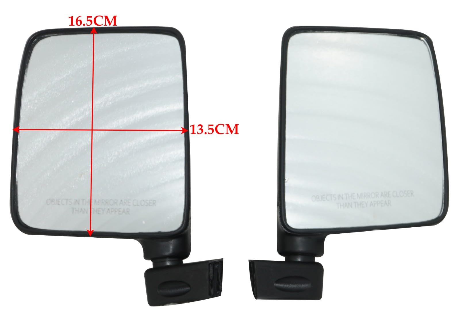 SET 2 Specchietti Retrovisori Esterni Sinistro E Destro Per Suzuki SJ410, SJ413, Samurai, Santana - Non Originali Ma Compatibili