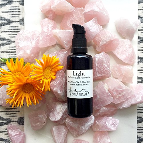 Light Feather-Weight Organic Facial Moisturizer For Oily Skin with MSM and DMAE 1.8 oz