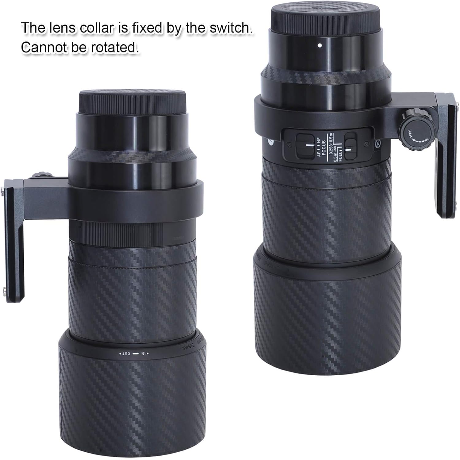 Uр Tо 50% оƒƒ iShoot CNC Tripod Mount Ring, 71mm All-Metal Lens Collar Support for Sigma 70mm f/2.8 DG Macro Art Lens (of Canon EF, Sigma SA, Sony E and Leica L Mount), Built-in Arca-Swiss Quick Release Plate Blасk Frіdау - 50% оƒƒ iShoot CNC Tripod Mount Ring, 71mm All-Metal Lens Collar Support for Sigma 70mm f/2.8 DG Macro Art Lens (of Canon EF, Sigma SA, Sony E and Leica L Mount), Built-in Arca-Swiss Quick Release Plate