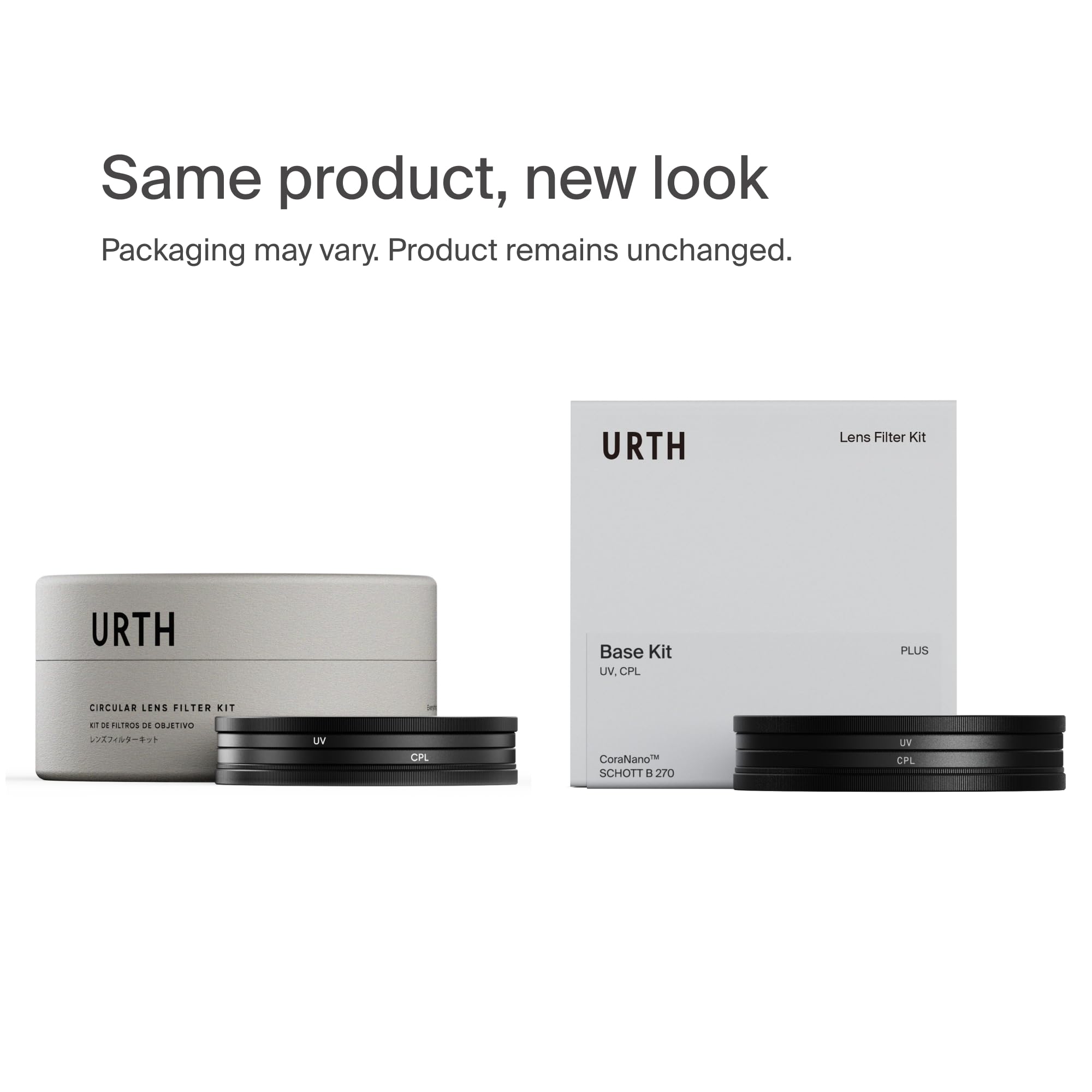 Urth 77 mm 2-in-1 UV + Zirkularer Polfilter (CPL) Filter Kit (Plus) — 30-lagig nanobeschichtetes optisches Glas, ultraflache Kamerafilter mit 2 Kappen