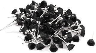 New Lon0167 100 Pcs Featured 3mm Drill Hole Reliable Efficacy 15mm Cup Shape Nylon Wire Polishing Brush for Rotary Tool(id:2fa 3a 54 3c1)