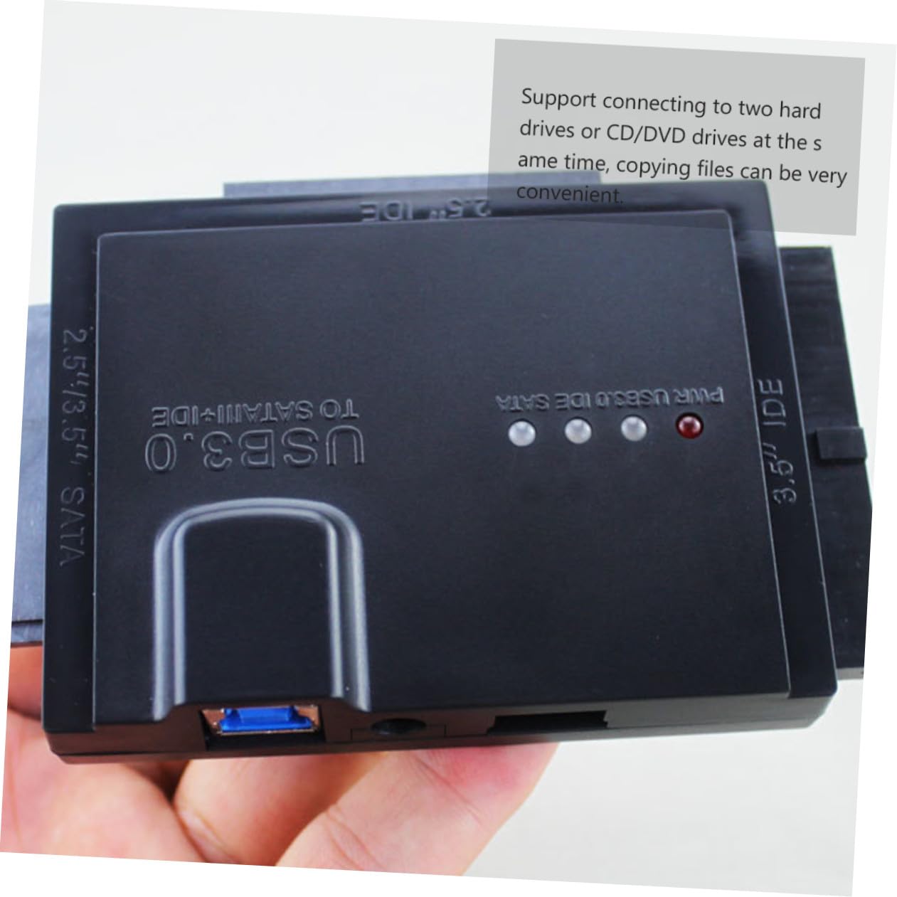 Adattatore per Disco Rigido USB 3.0 per Hdd e SSD 2, 5/3, 5