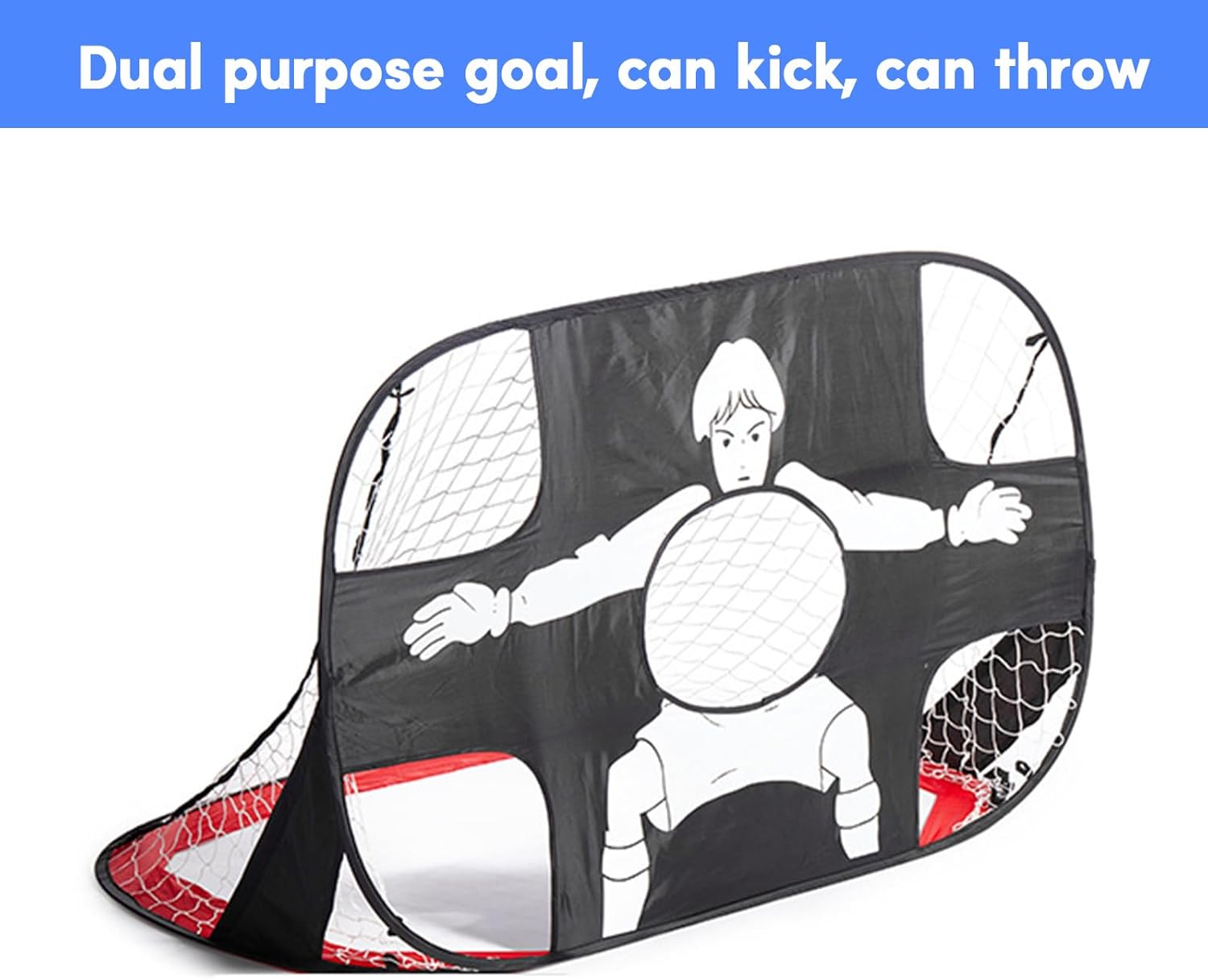 Football Net Garden Goal Posts for Child Football Training Poped Up Goals for Kid Set Children Football Goals