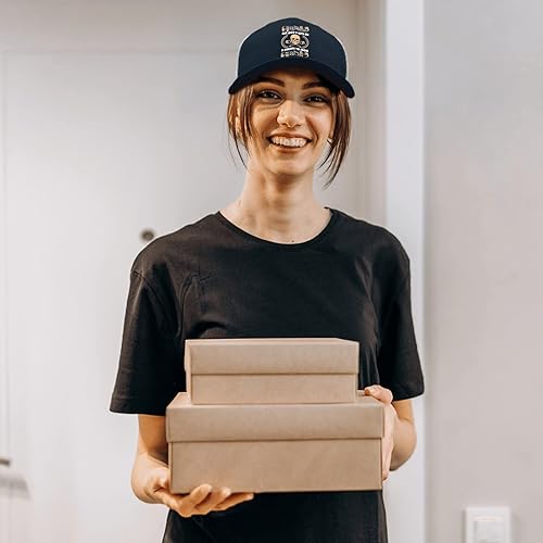 Miniatura 6 de Sombreros para papá, con texto en inglés "I I'm A Plumber Dad BUT Don't Give Me A Reason to Show My Evil Side Dad", sombrero ajustable para mujer