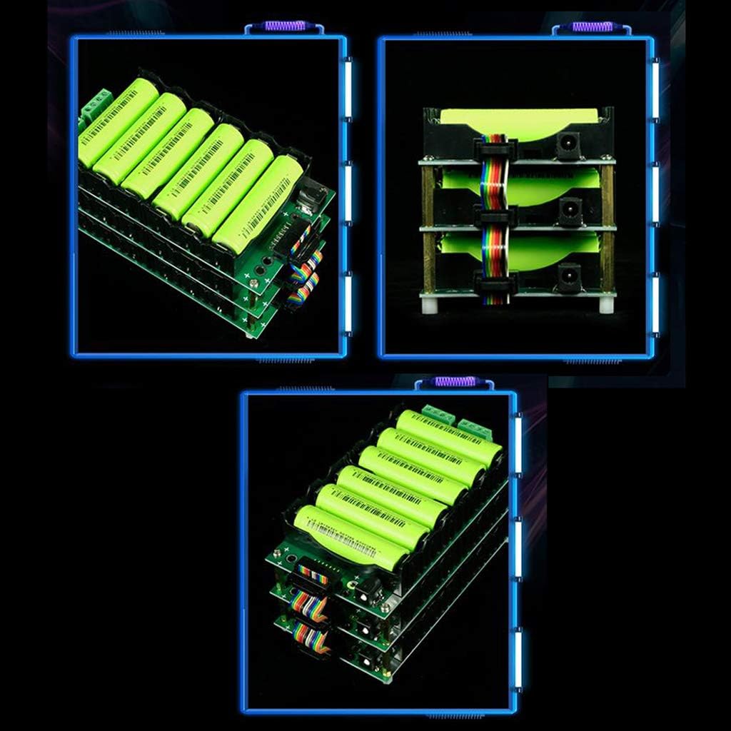 Guard Plate 6S Power Wall 18650 Battery Pack Holder Power Bank for Case Balancer BMS PCB Circuits for Board DIY