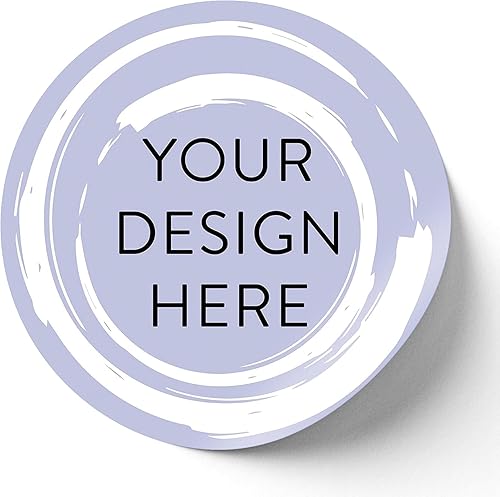 Vista 794 de DayStar Custom Signs & Design - 100 adhesivos de vinilo personalizables, con texto, imagen, diseño y logotipo; adhesivos para logotipo de embalaje