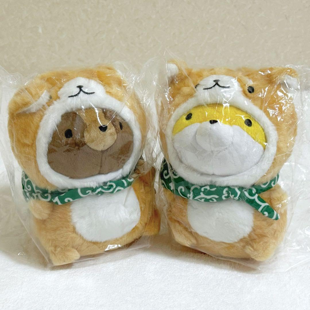Amazon.co.jp: タヌキとキツネ ハッピーバッグ 干支ぬいぐるみ