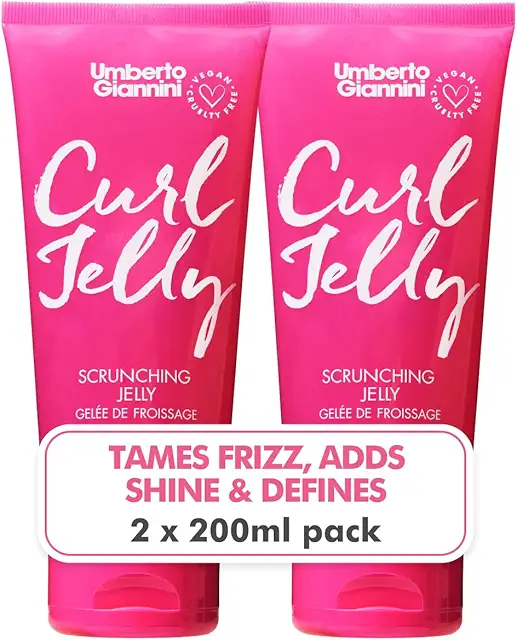 Umberto Giannini Curl Jelly: Gel per Capelli Ricci Vegano e Cruelty Free (Confezione da 2)