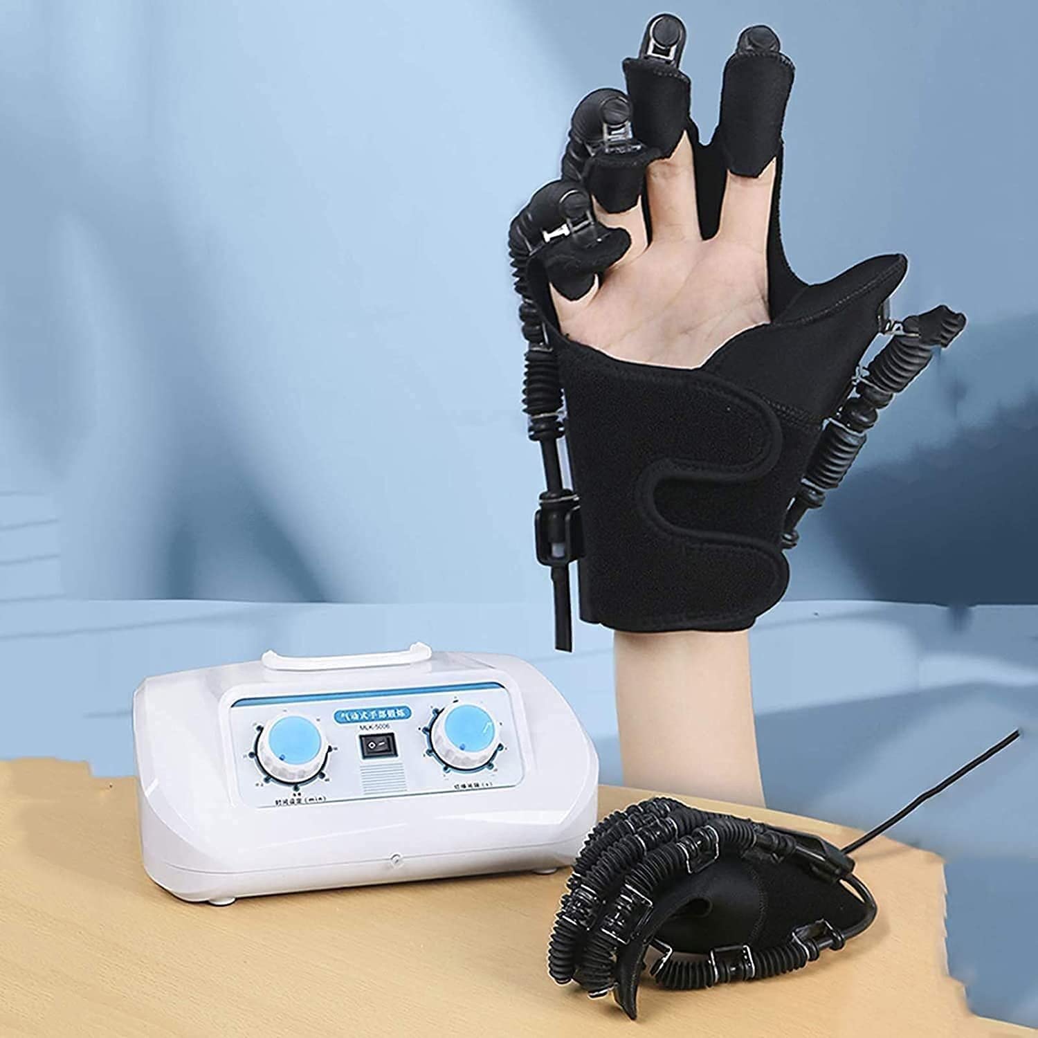 Guantes De Robot De Rehabilitación, Función De Entrenamiento De Dedos De La Mano, Equipo De Ejercicios De Recuperación, Ejercicio De Extensión De Dedos para Pacientes con Hemiplejia