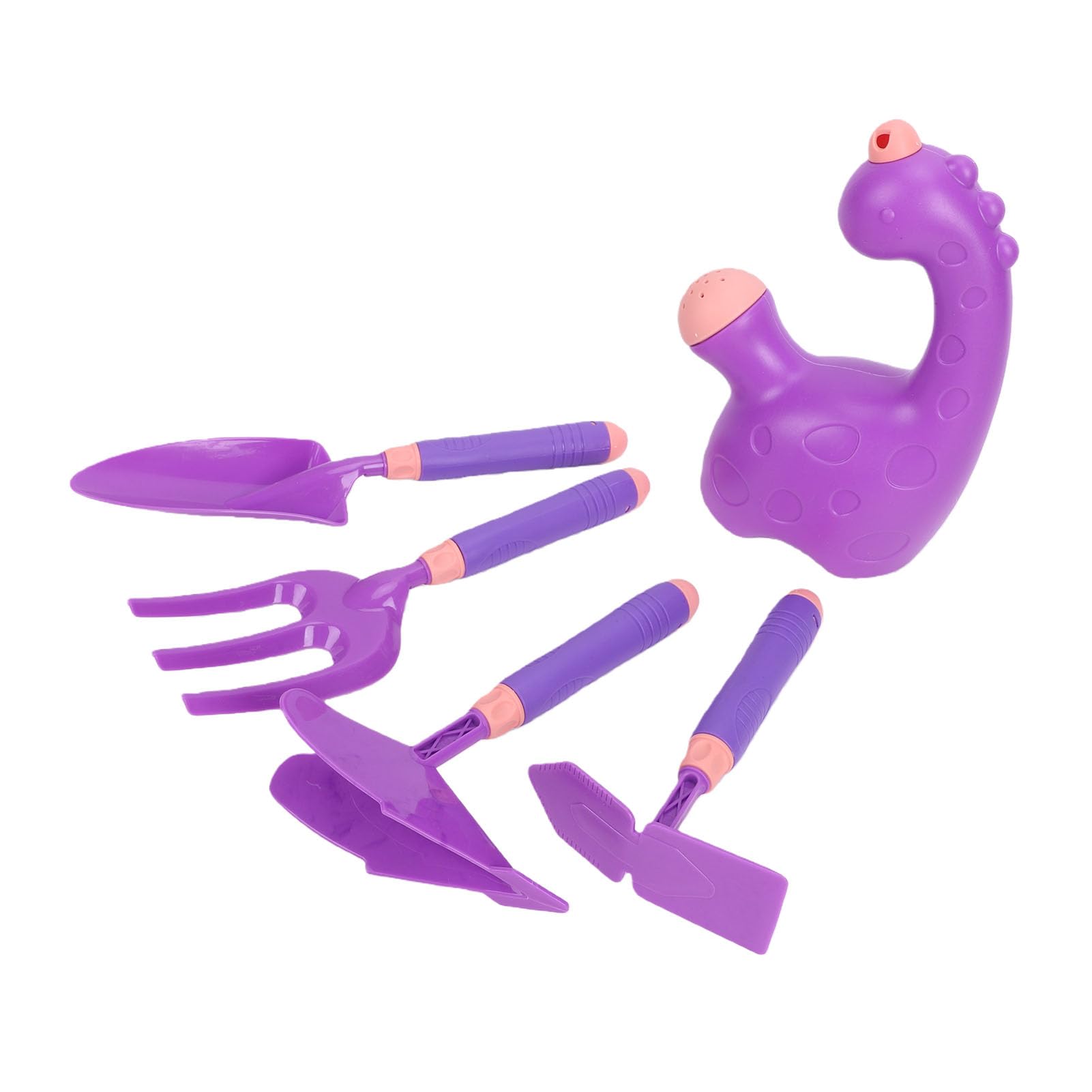 Juego de jardinería para playa infantil con regadera violeta de exterior 7
