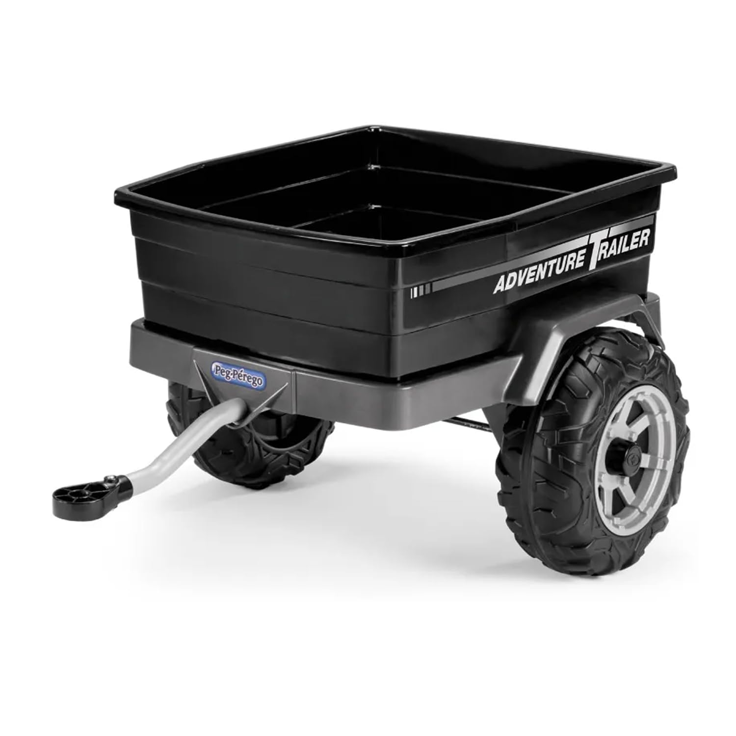 Peg Adventure Trailer Remolque para Todoterrenos Eléctricos Gaucho y Polaris, Capacidad de Carga 30 kg, Ruedas Todoterreno, Edad 2+ Años