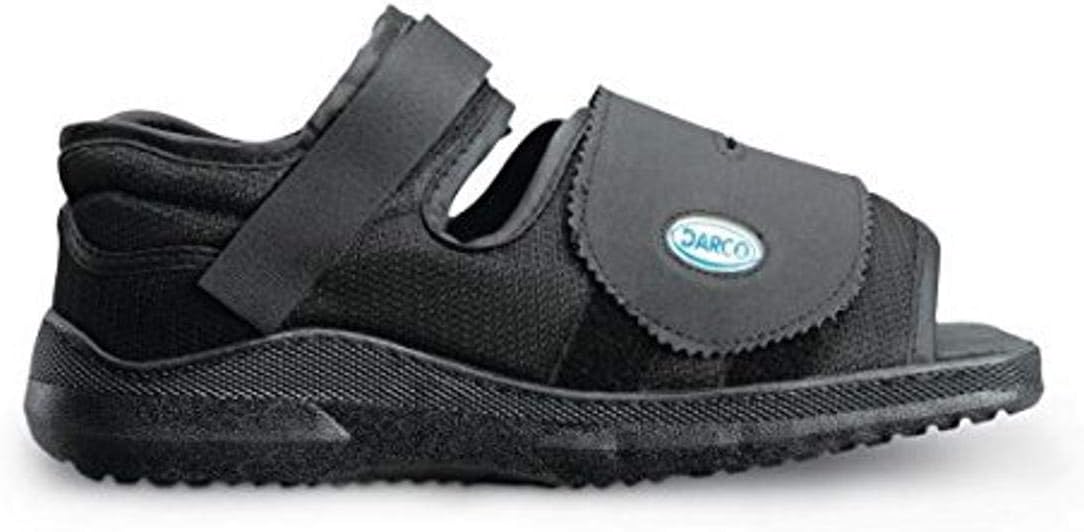 Med-Surg Shoe, Post op Shoes for Broken Toe, Medical Walking Shoes, Cast Foot Brace for Foot Surgery Operation, Men's Small