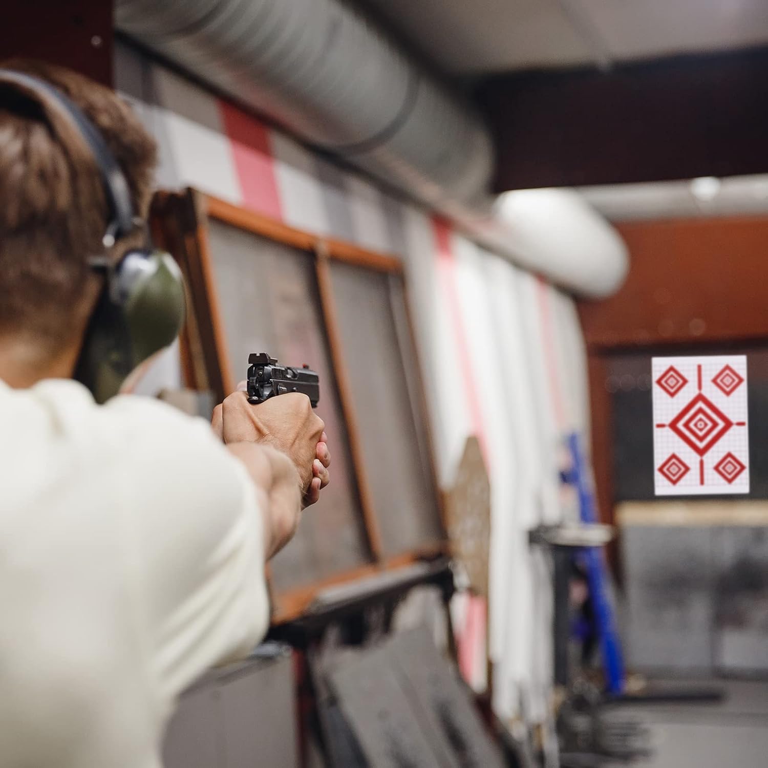 Fainne Sight in Shooting Range Paper Target 17 x 25 Inch Sight Paper Shooting Targets Range Bulk for Indoor, Outdoor, Handgun, Rifle, Pellet Gun, Airgun, Bb Guns, Airsoft