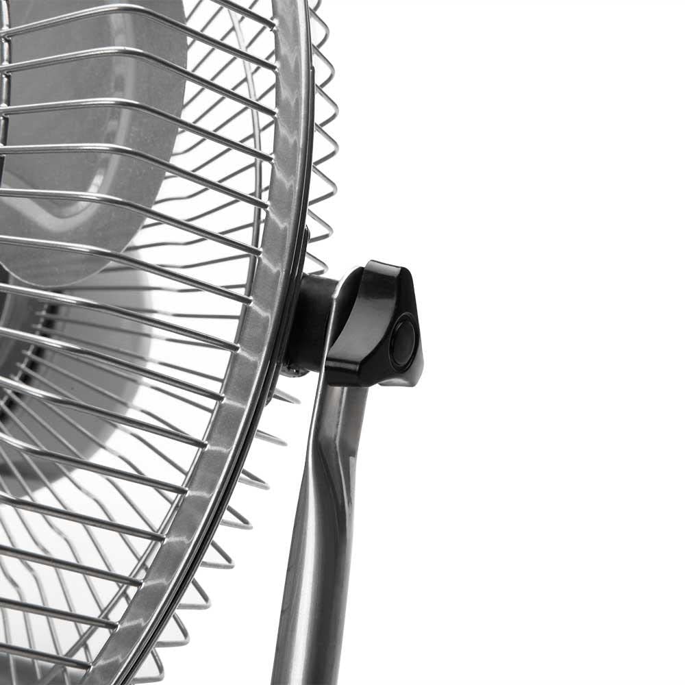 Orbegozo PW 1245 - Ventilador industrial Power Fan, inclinación orientable, aspas metálicas de 45 cm, 3 velocidades de ventilación, asa de transporte, rejilla de seguridad, 80 W de potencia
