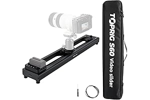 24''/60cm Electronic Camera Slider with Time Lapse Function