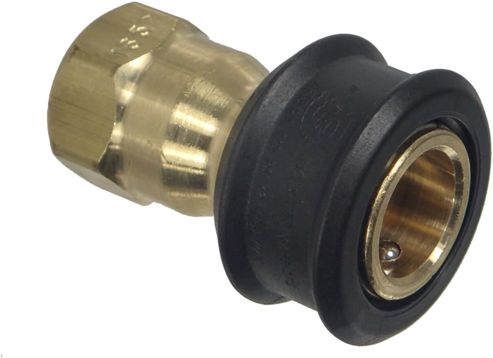 3/8" ID Gas Grill Quick Disconnect Gas Connector Kit (6 Feet)