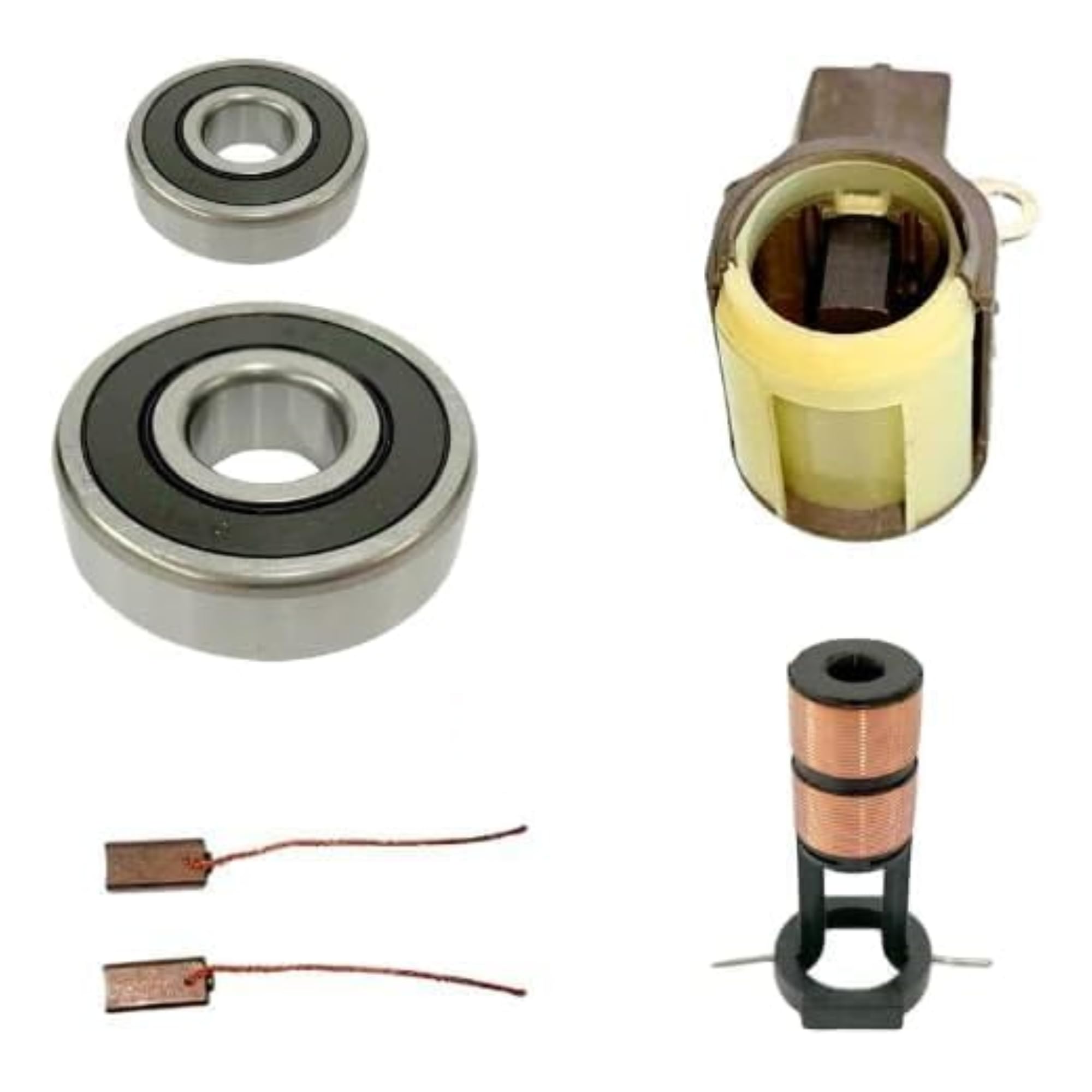 Hairpin New Alternator Kit Brush Holder Bearing Screw Slip Compatible with Chevrolet Express 2500 Compatible with Acura ILX Compatible with Buick Envision Compatible with Compatible with BMW-image-35