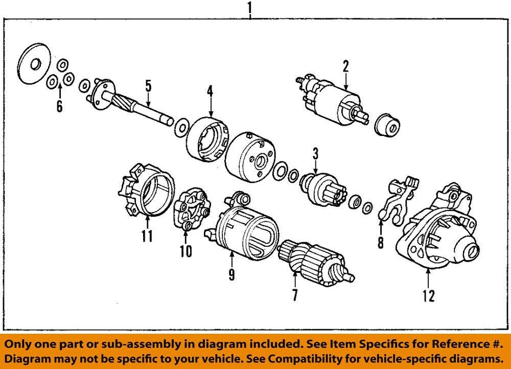 Genuine Honda 31206-RNA-A01 Armature