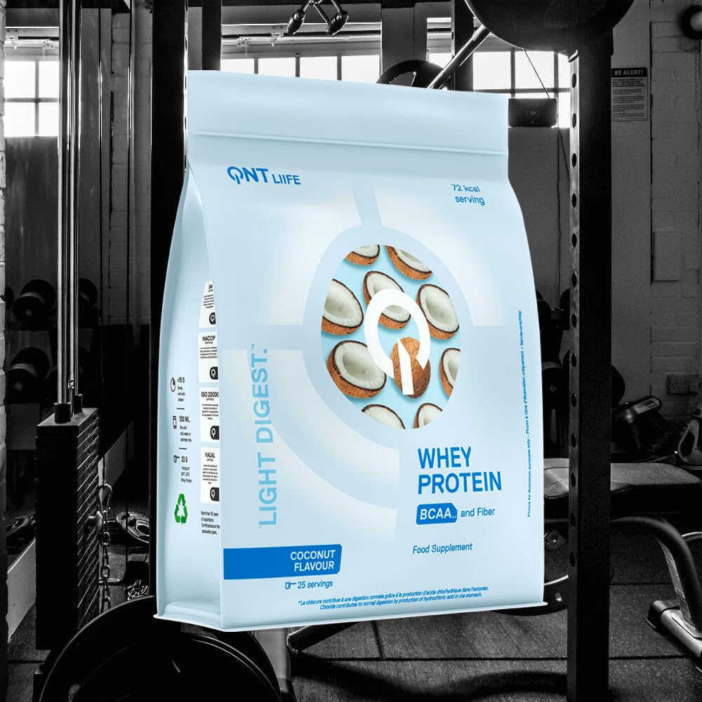 QNT Light Digest Whey Protein (500g) Coconut - Białka - Mieszanka białek serwatkowych