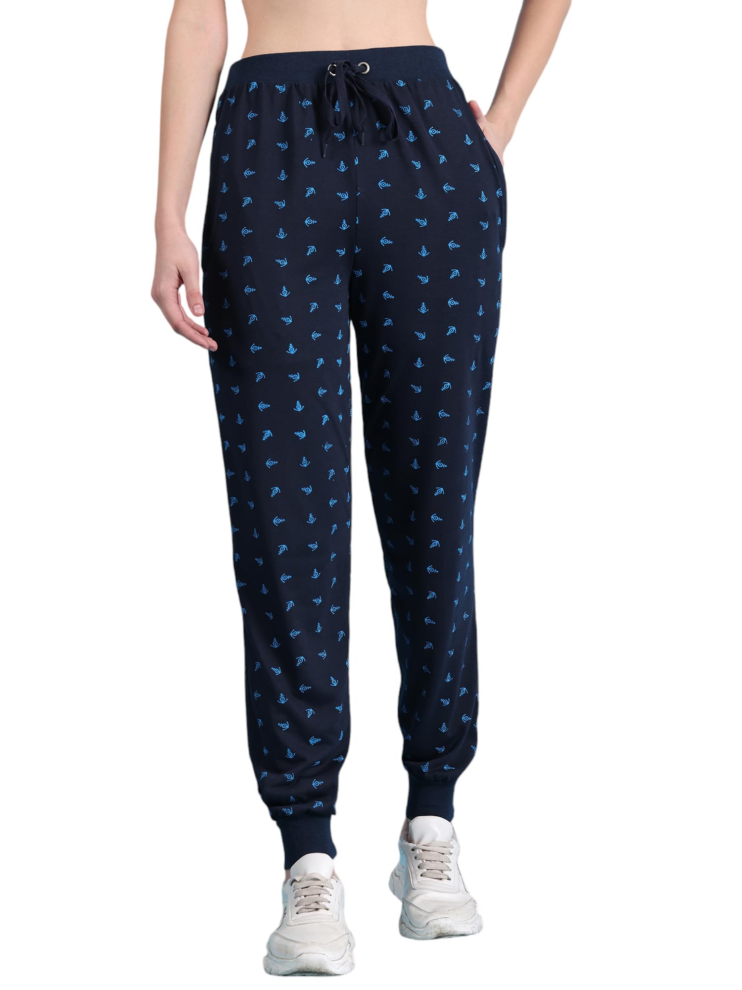 Women's Regular Fit Cotton Track Pants | Lower |Pajama |Lounge Pant for Women-D9__MLG__01-image-40