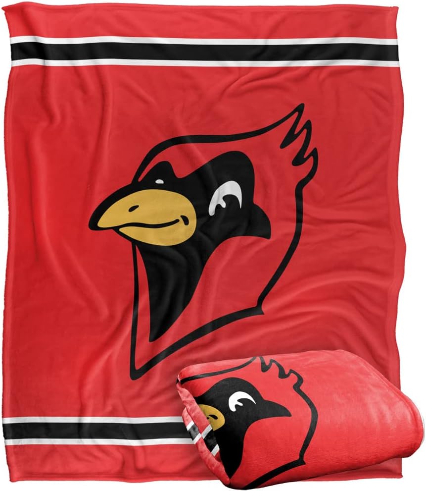 LOGOVISION Official Collegiate Primary Logo Collection Silky Touch Super Soft Throw Blanket Collection