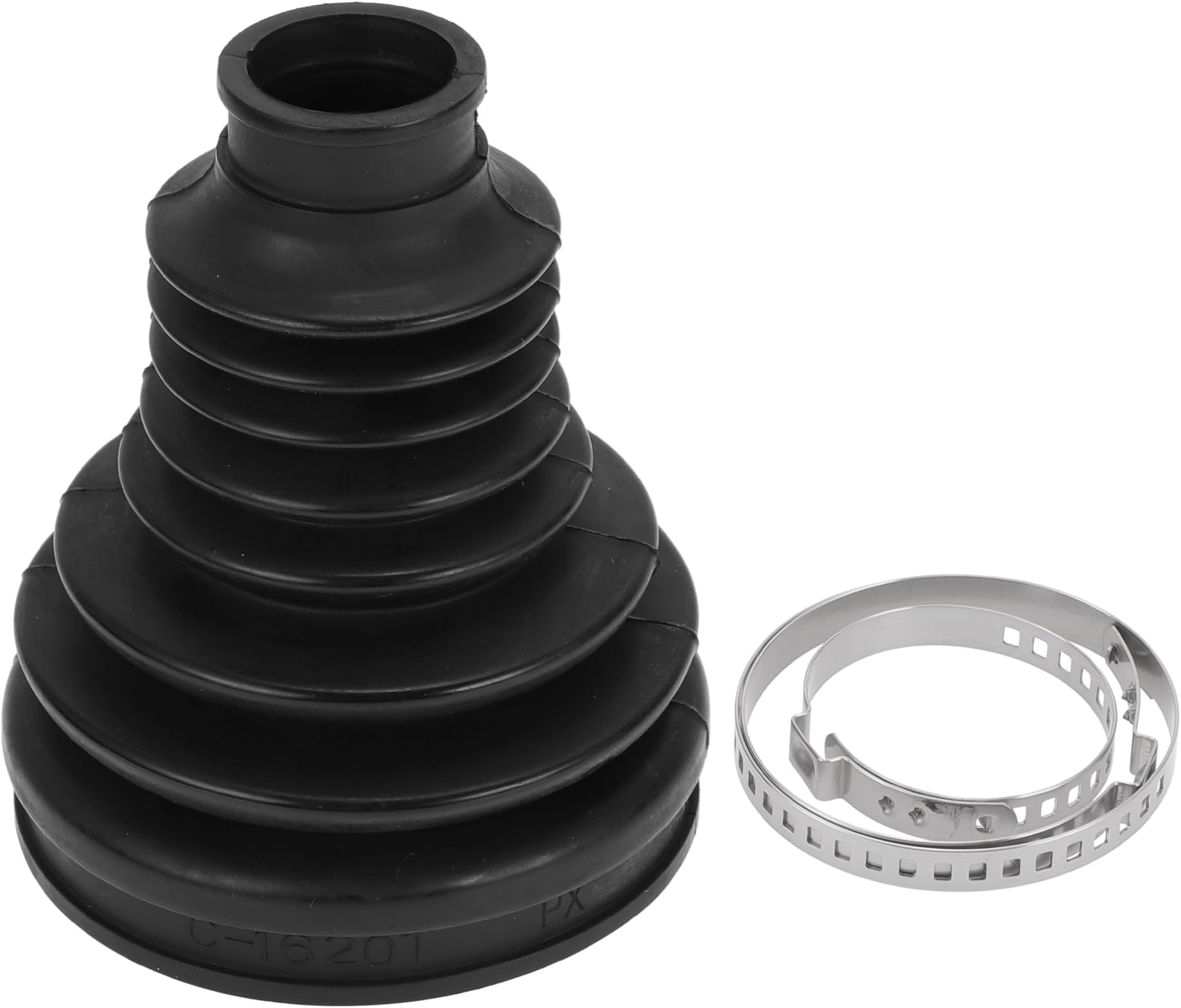 1 Set CV Joint Boot Kit for Mini Cooper Countryman 2011-2016 Inner Constant Velocity Joint Boot W/Clamps No.31609806555 Black Rubber