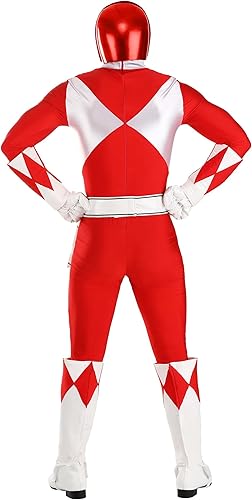 Miniatura 7 de Auténtico disfraz de Power Rangers Red Ranger para adulto