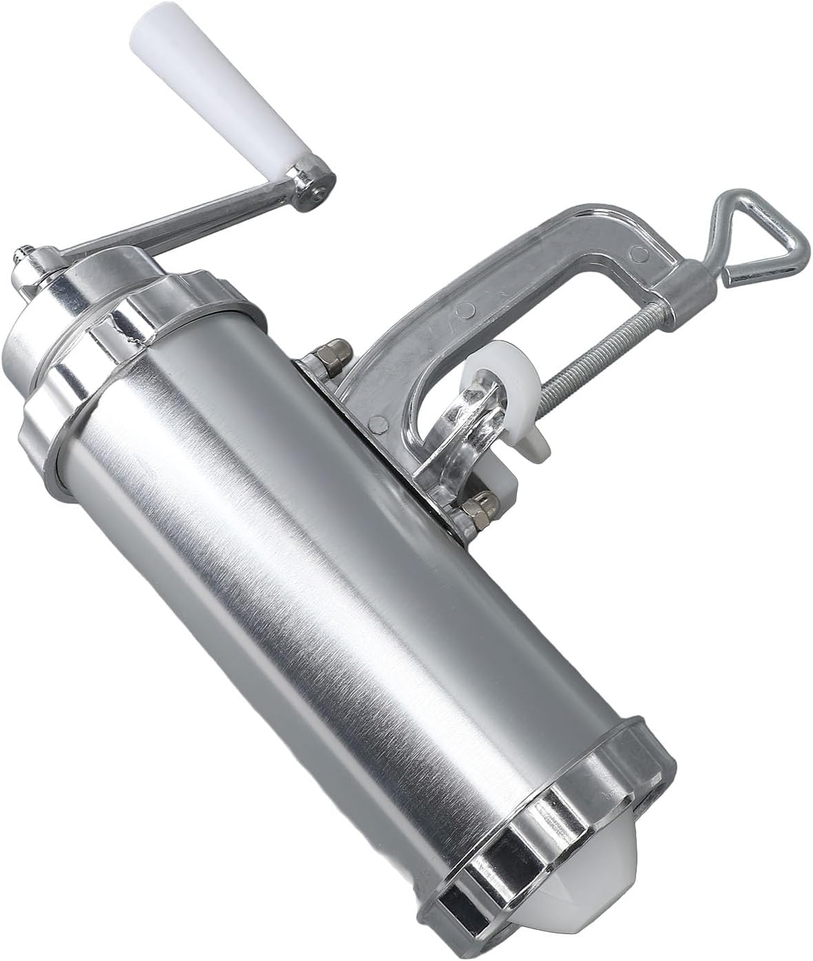 Sausage Stuffer Aluminum Plastic, 29cm Length, 900g Weight, Simple Operation, Efficient Filling - Durable Construction, Easy to Use for Home Sausage Making