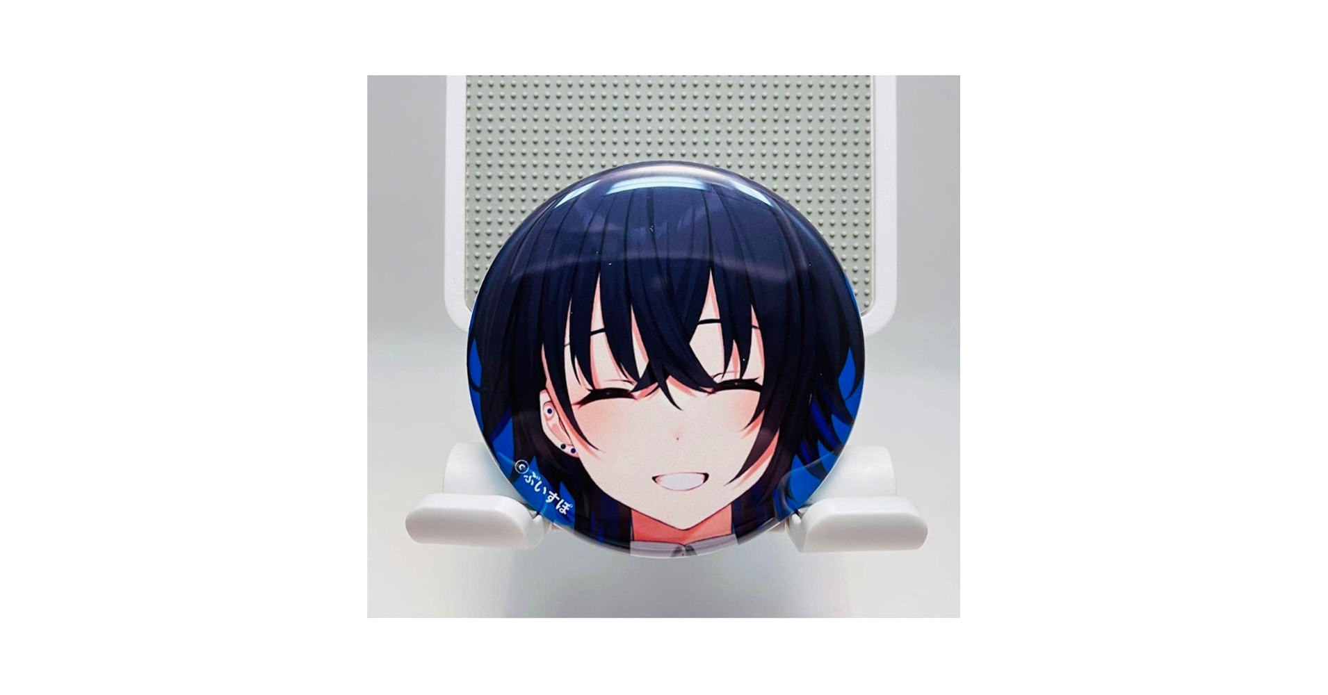 Amazon.co.jp: ぶいっ 一ノ瀬うるは 缶バッジ ぶい激ロー 1周年