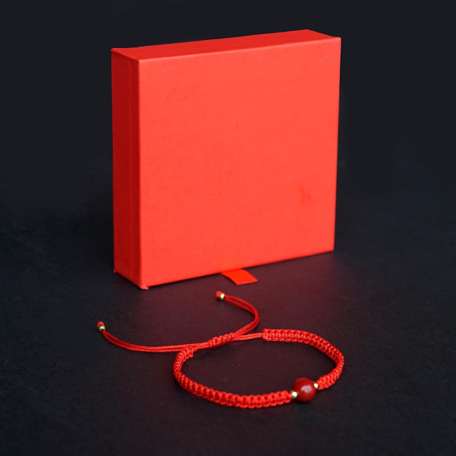 Fengshui Bracelet - Cinnabar Red String Bracelet for Women, Handwoven Lucky Protection Jewelry, Couple Matching Spiritual Fashion Accessory - Image 6