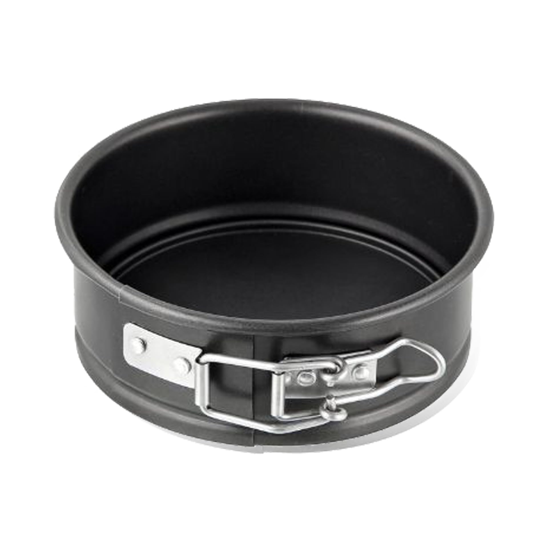 Zenker 7680 Mini moule à manqué, mini moule rond, moule à gâteau, moule à manqué, Acier inoxydable, Noir, 12 x 12 x 4 cm