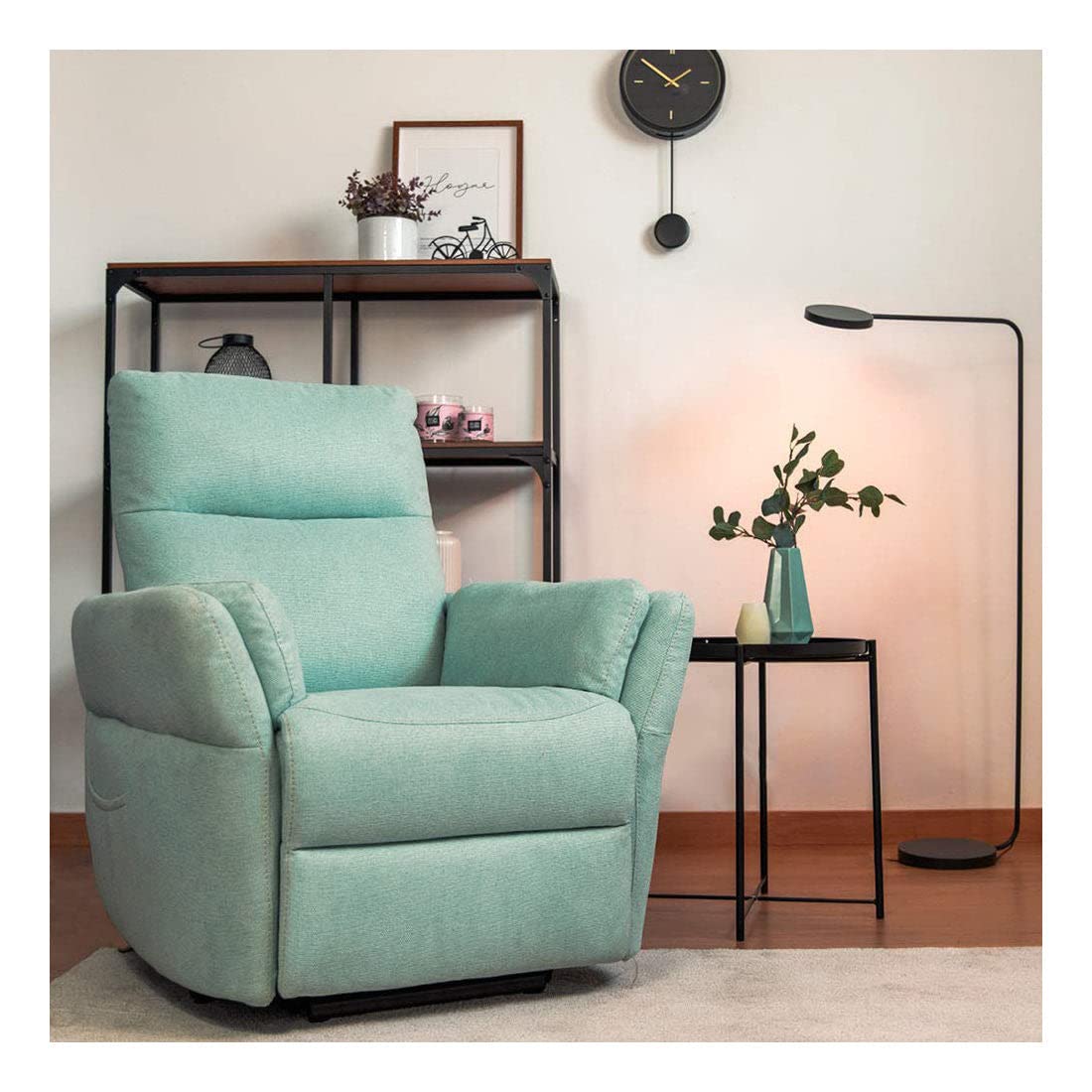 Astan Hogar Sillón Relax con Función Auto-Ayuda (Levanta Personas), Reclinación Eléctrica, Modelo Vito AH-AR10300AZ