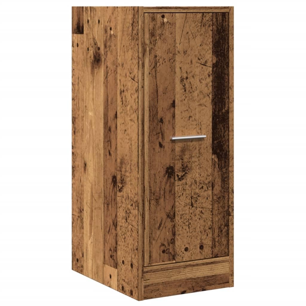 Armario farmacéutico vintage de madera vieja, 30 x 41 x 77,5 cm, con 2 cajones, capacidad de carga de 65 kg, material de madera, multifuncional, cocina, oficina, pasillo