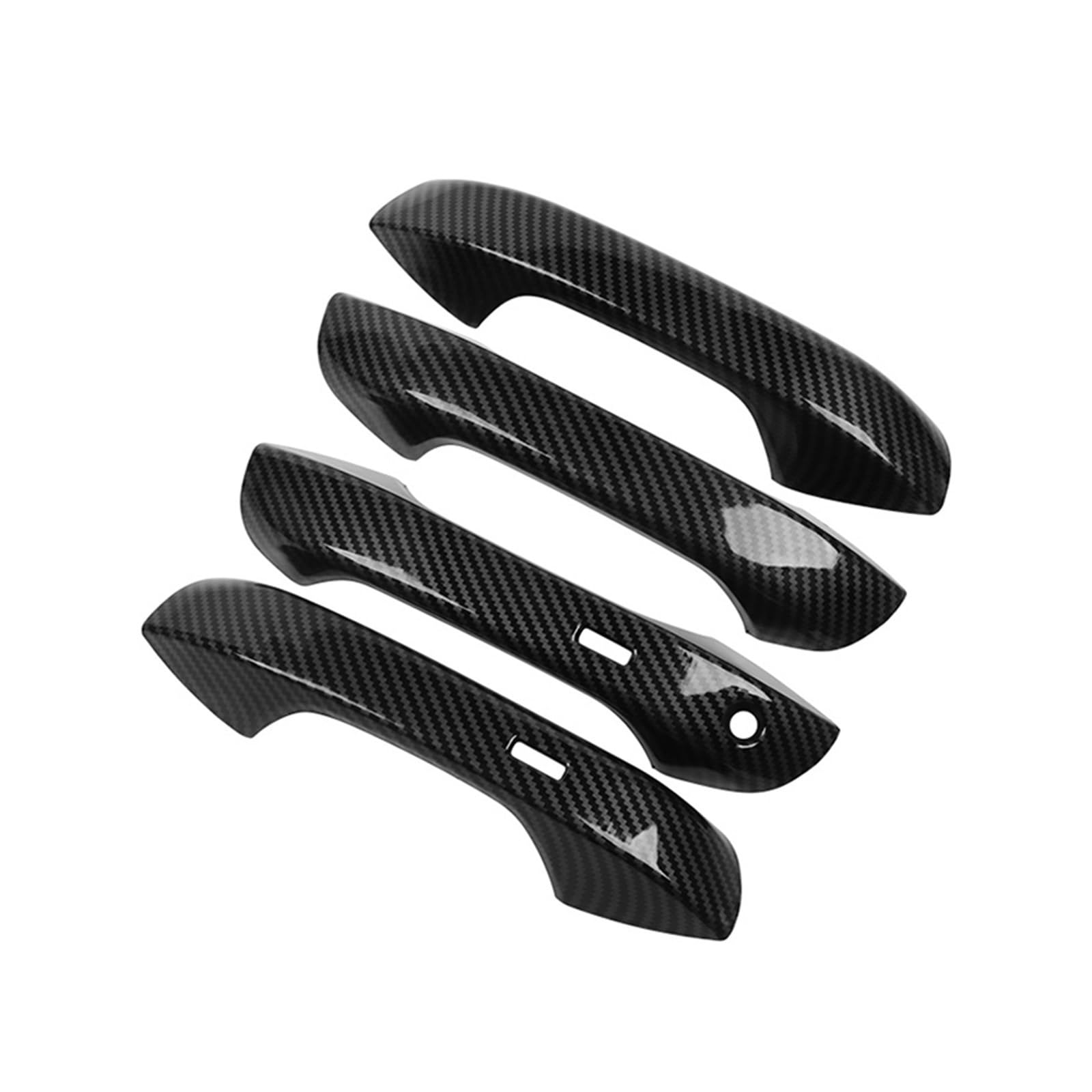Drezzo 3 Car Exterior Door Handle For Vw For Golf 8 Mk8 2020-202 Abs Car External Outer Door Handle Bowl Catch Cover Trims Stickers(3)